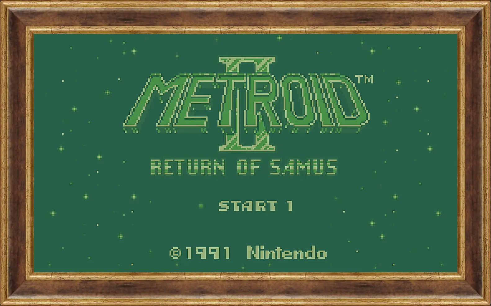 Картина в раме - Metroid II: Return Of Samus
