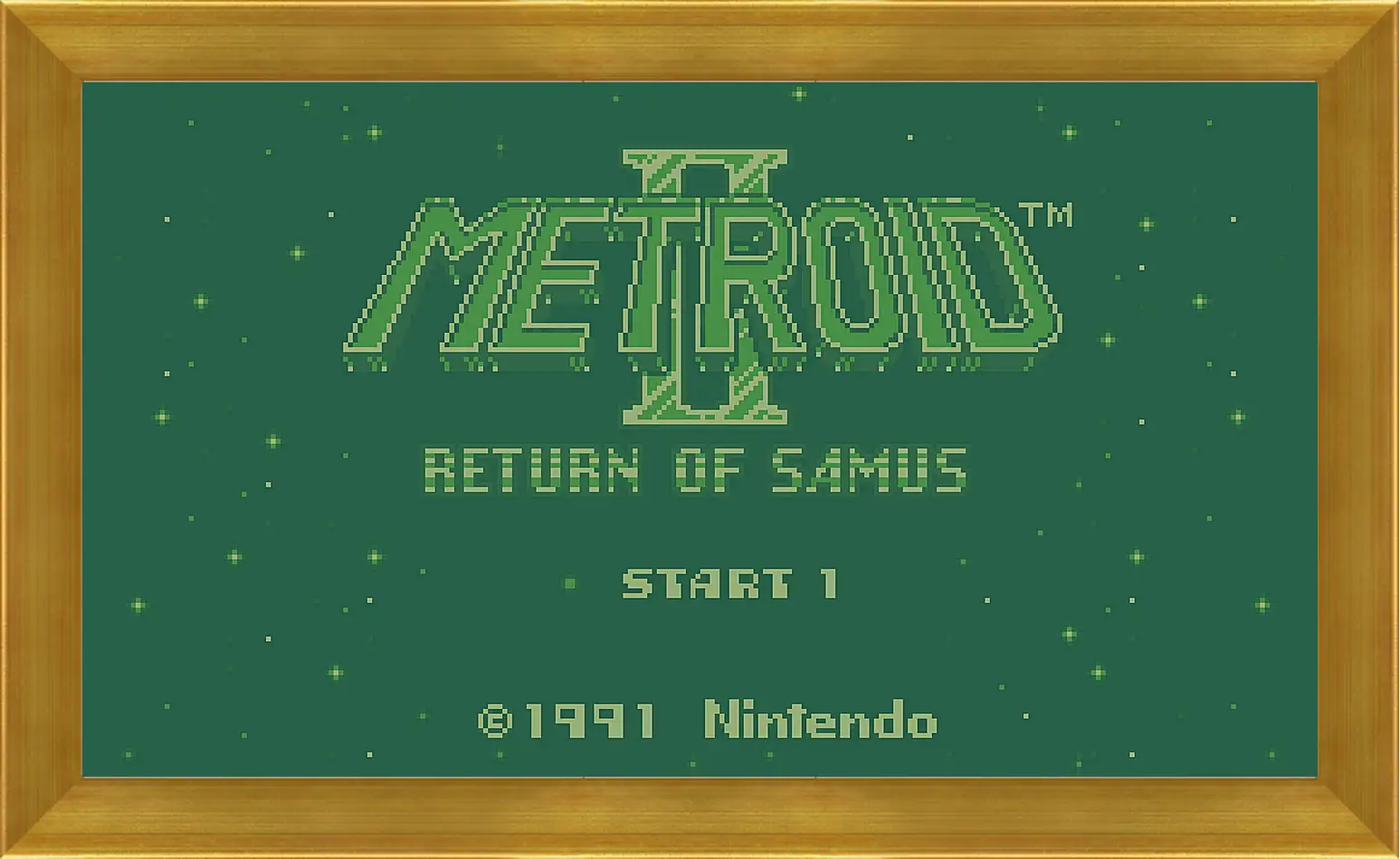 Картина в раме - Metroid II: Return Of Samus
