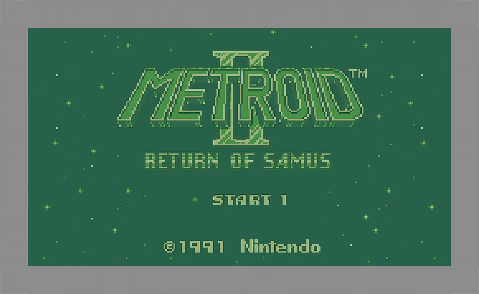 Картина в раме - Metroid II: Return Of Samus
