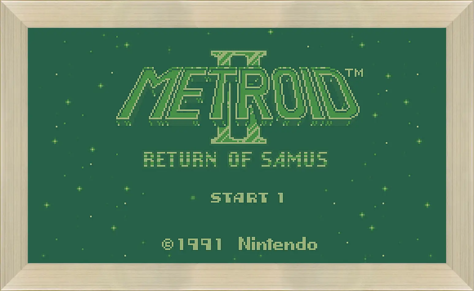 Картина в раме - Metroid II: Return Of Samus
