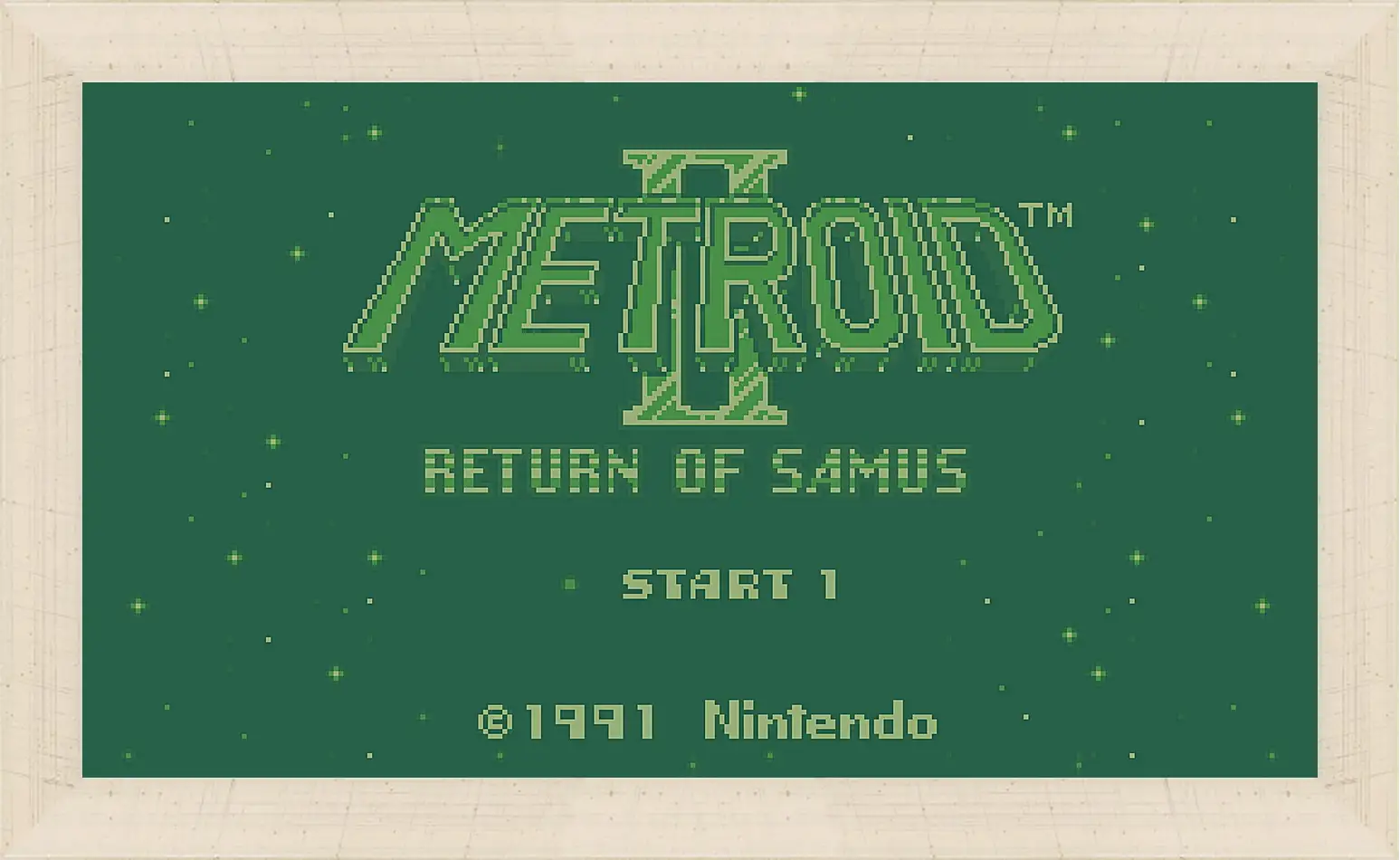 Картина в раме - Metroid II: Return Of Samus
