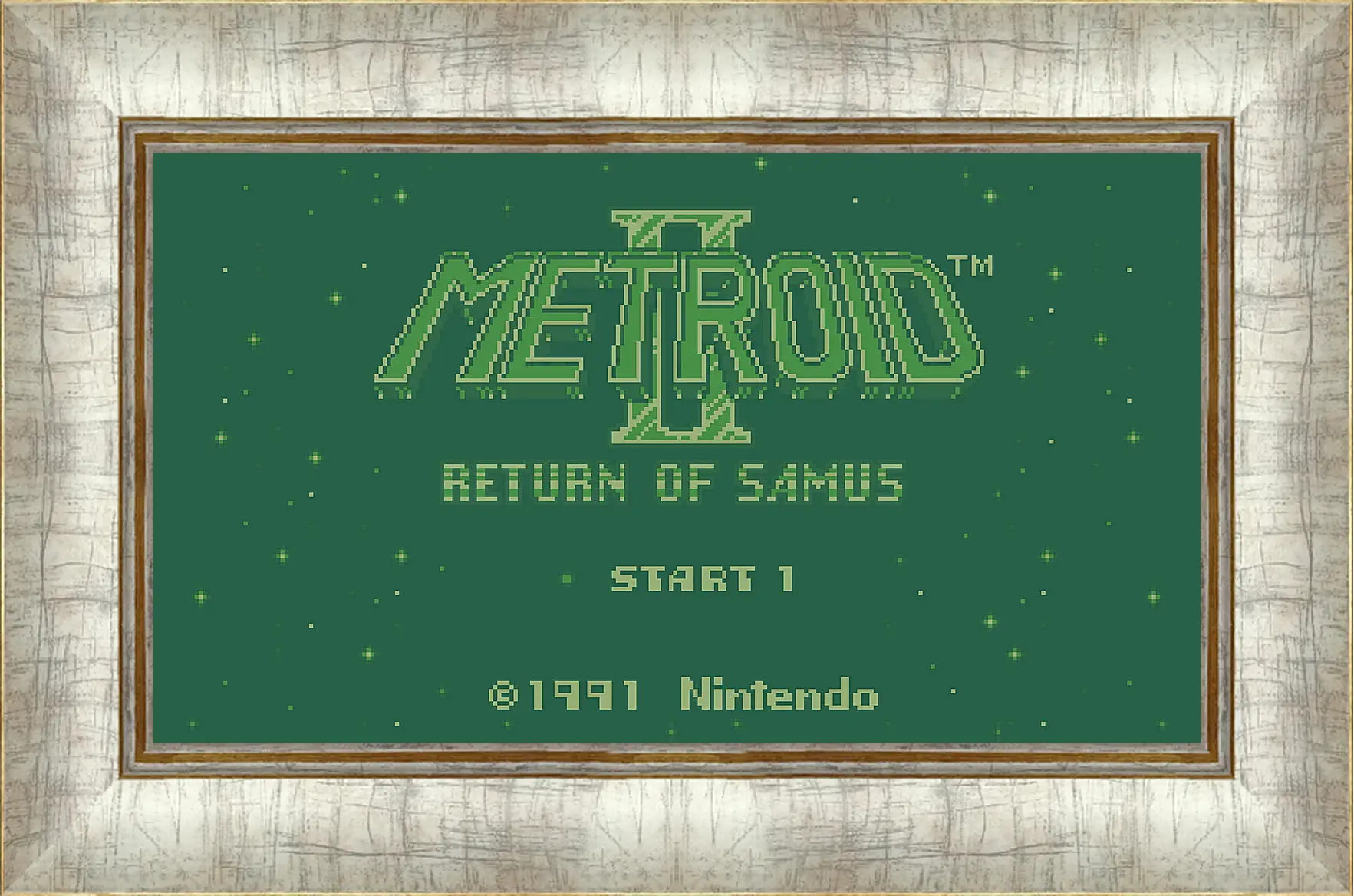 Картина в раме - Metroid II: Return Of Samus
