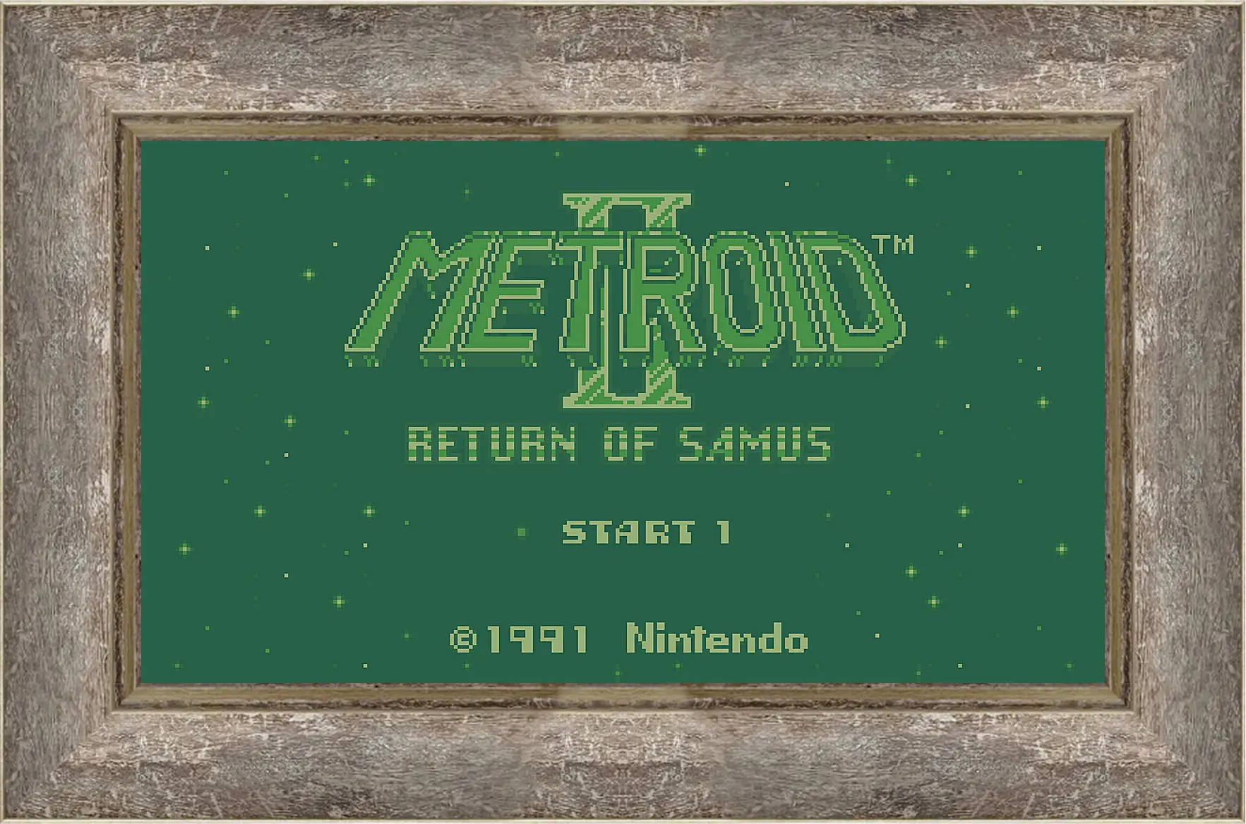 Картина в раме - Metroid II: Return Of Samus
