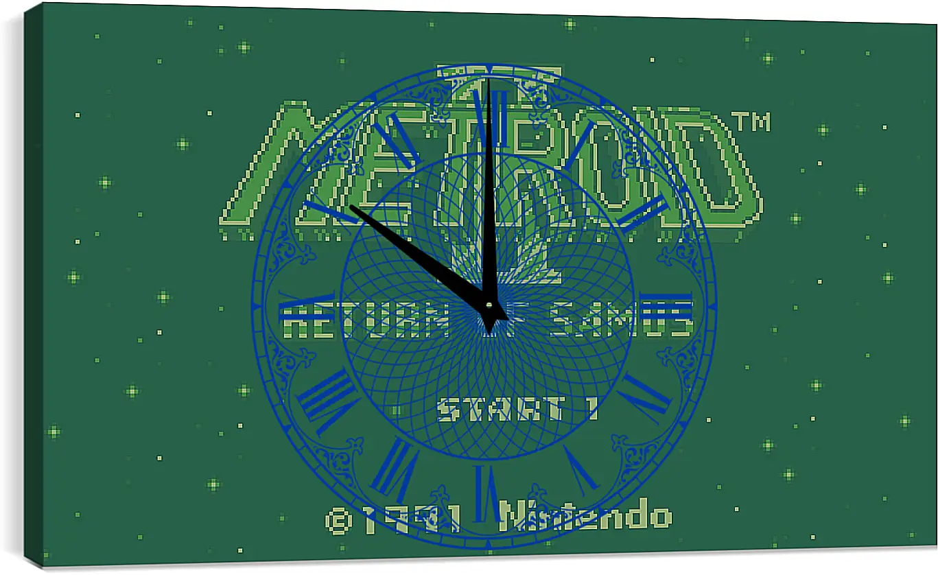 Часы картина - Metroid II: Return Of Samus
