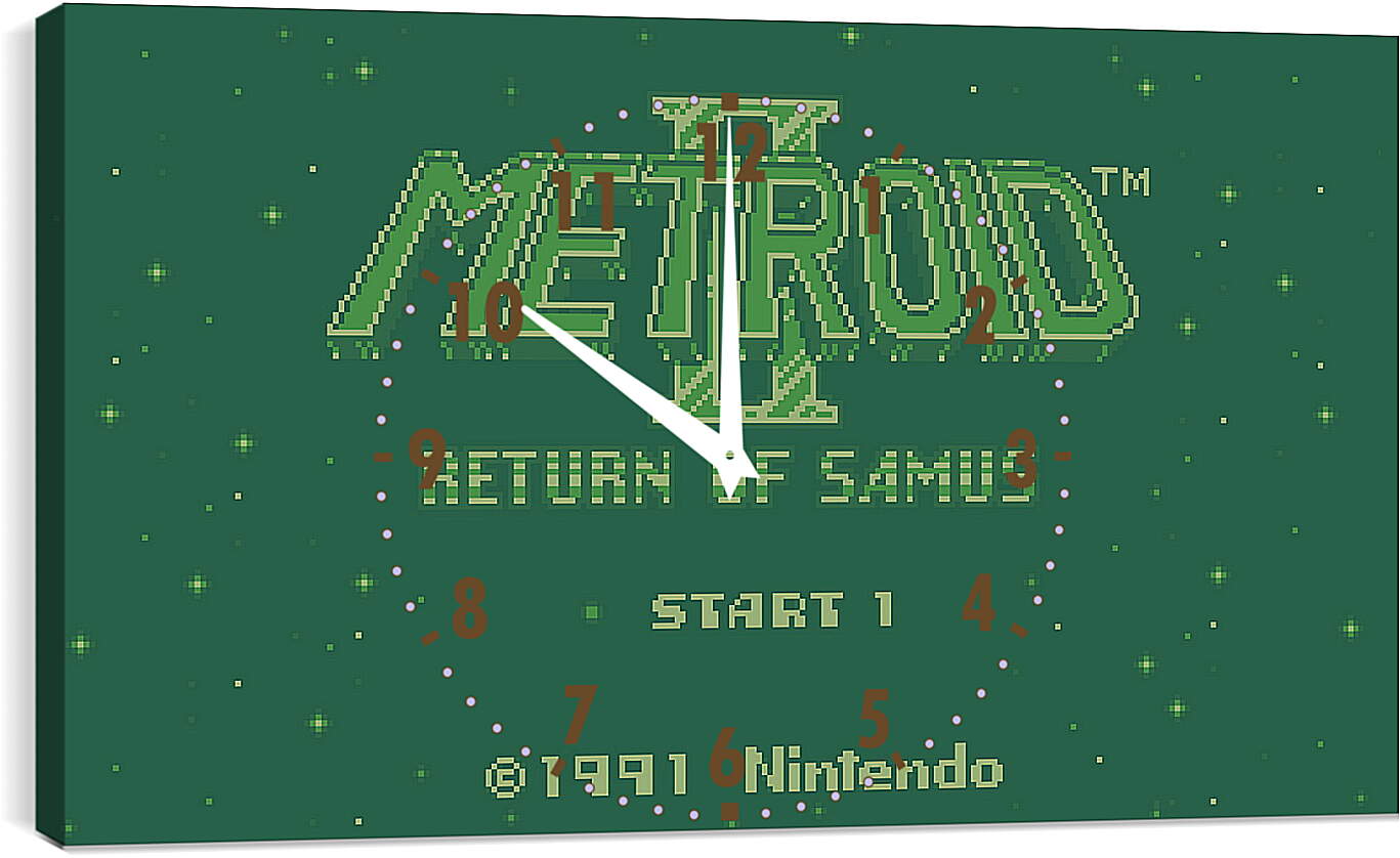 Часы картина - Metroid II: Return Of Samus
