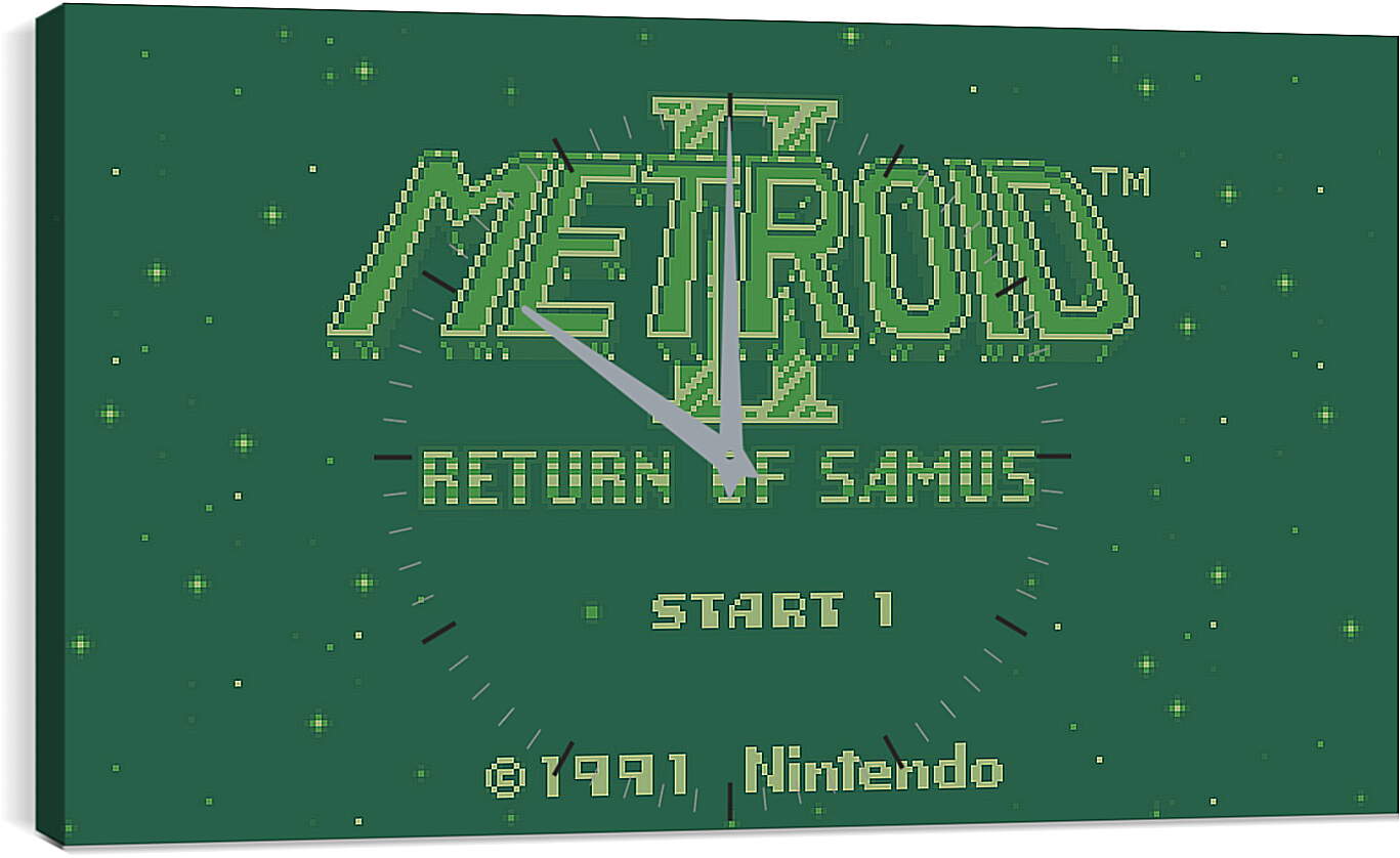 Часы картина - Metroid II: Return Of Samus
