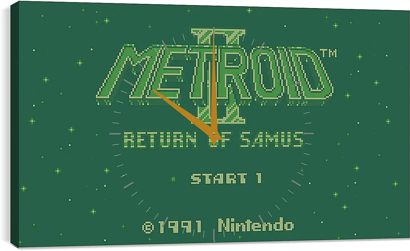 Часы картина - Metroid II: Return Of Samus
