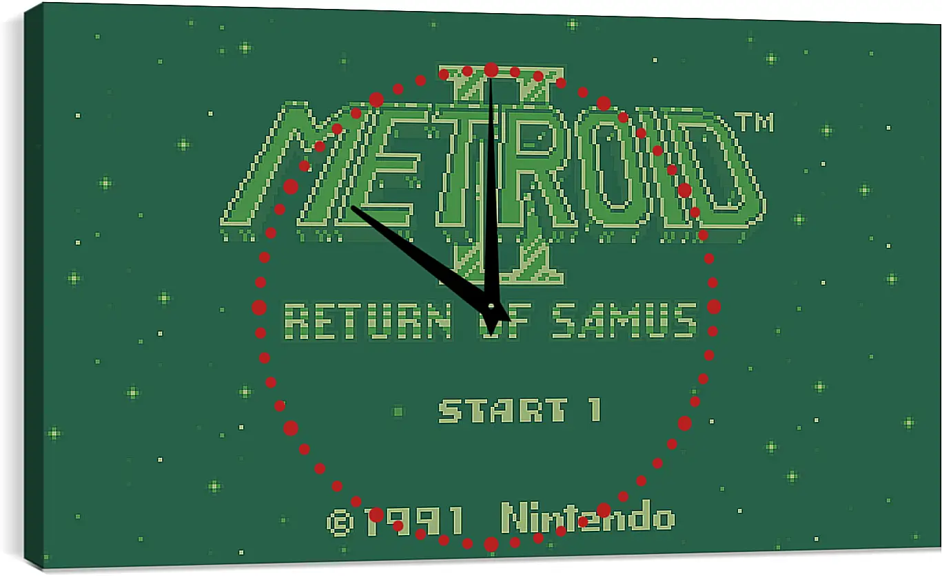 Часы картина - Metroid II: Return Of Samus
