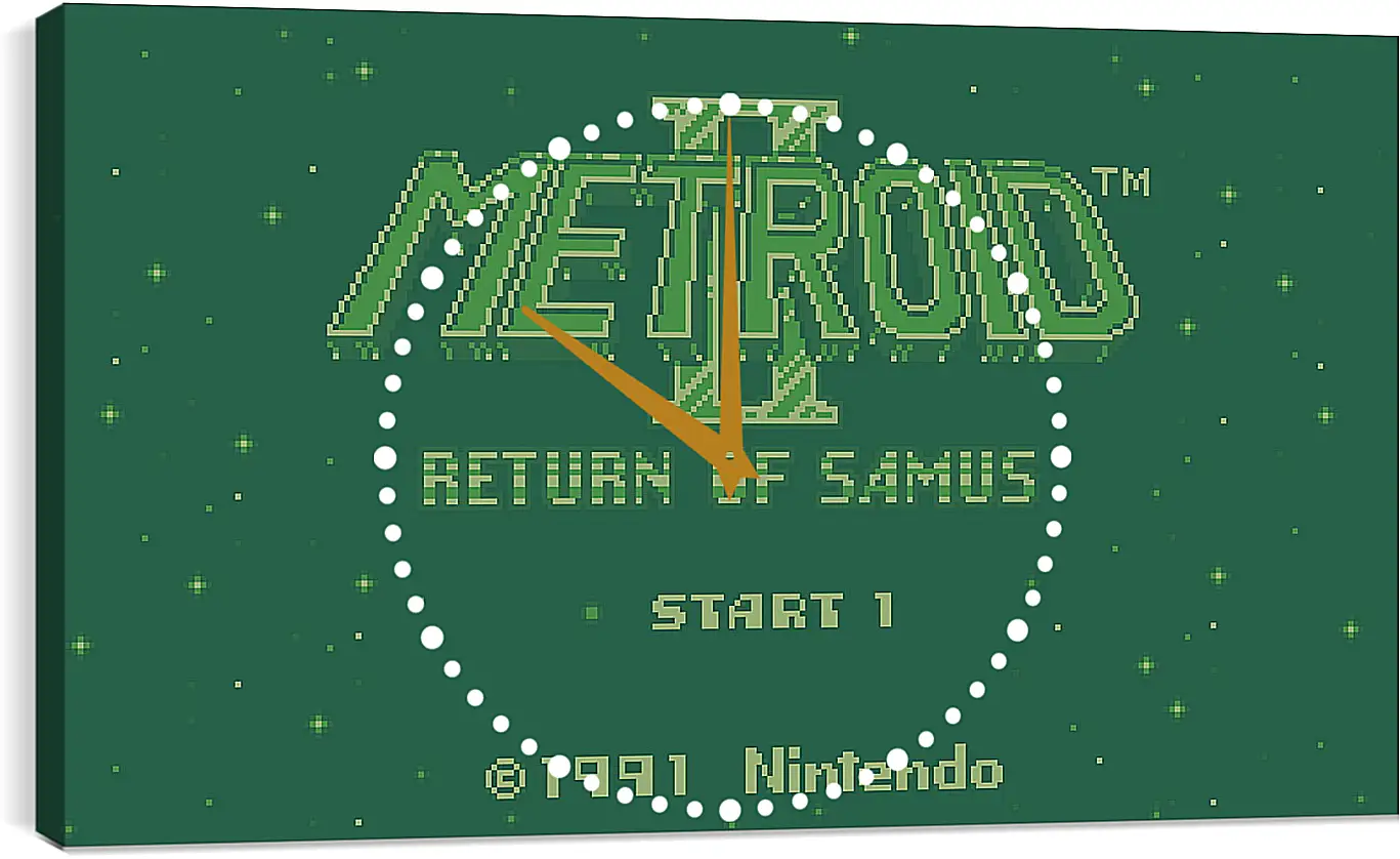 Часы картина - Metroid II: Return Of Samus
