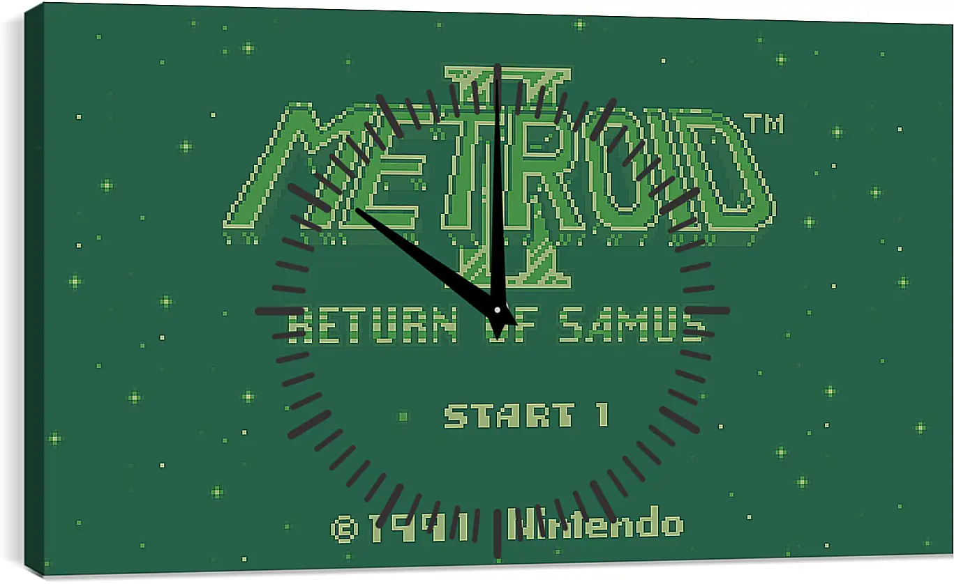 Часы картина - Metroid II: Return Of Samus
