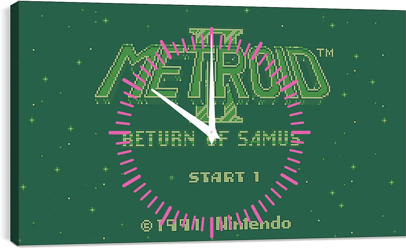 Часы картина - Metroid II: Return Of Samus
