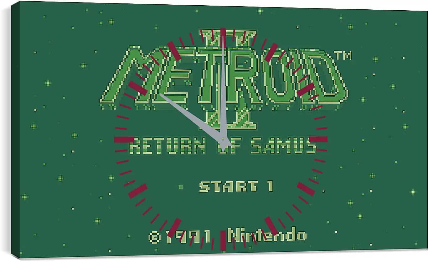 Часы картина - Metroid II: Return Of Samus
