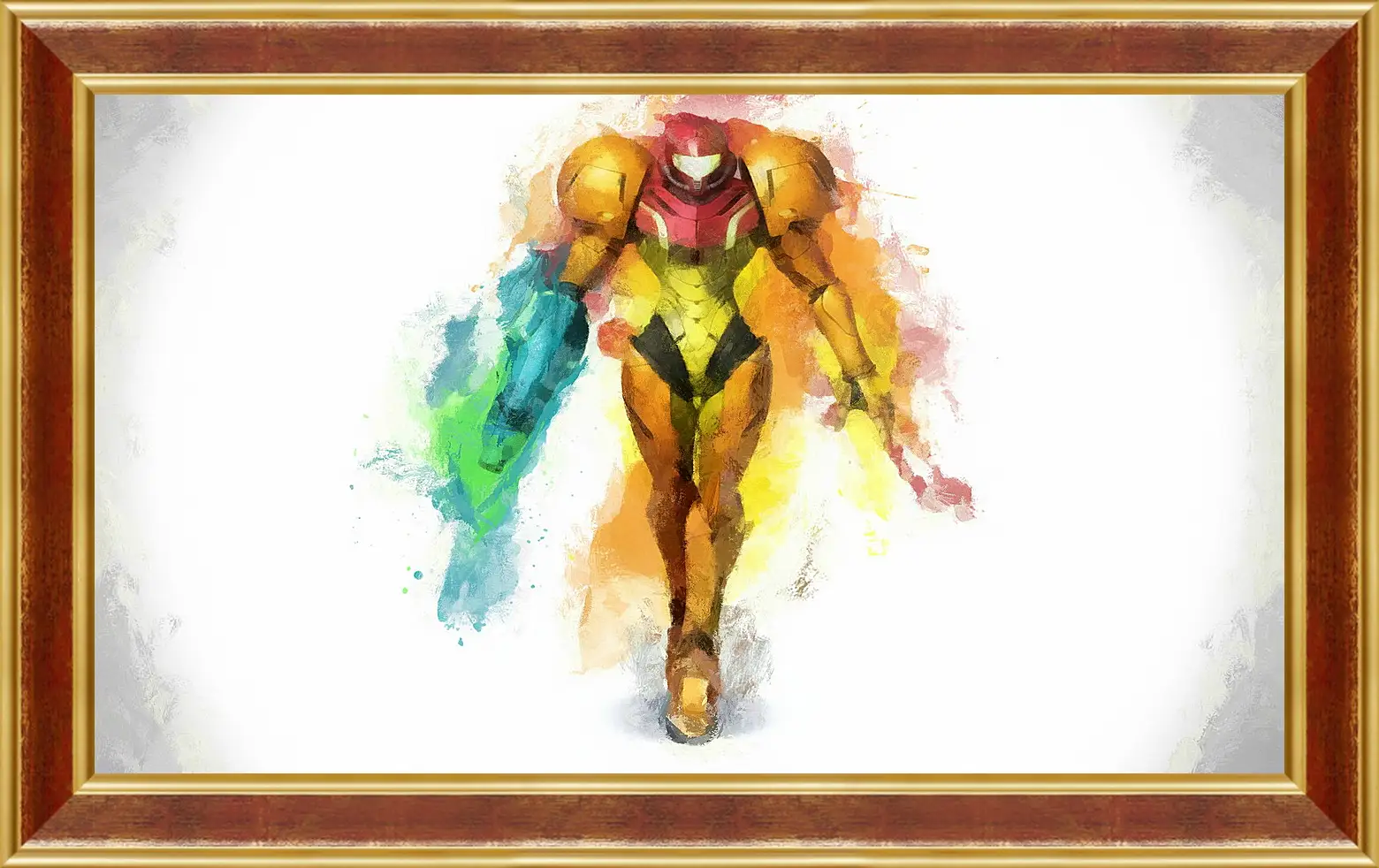 Картина в раме - Super Smash Bros.
