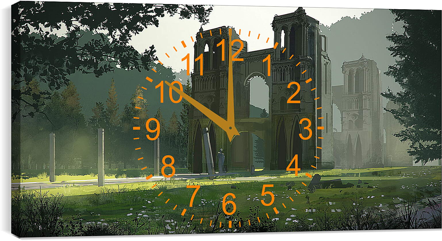 Часы картина - NieR: Automata
