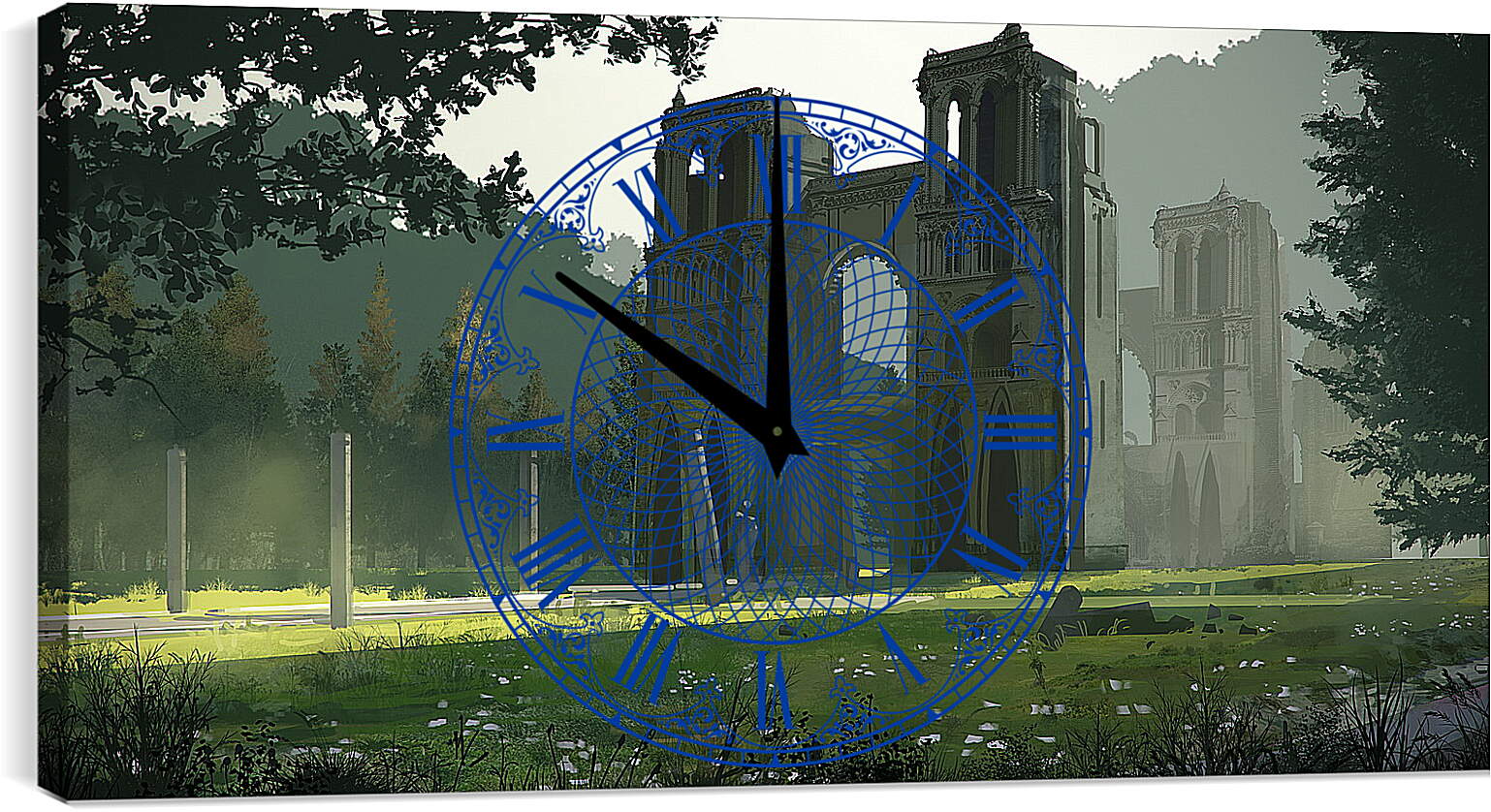 Часы картина - NieR: Automata
