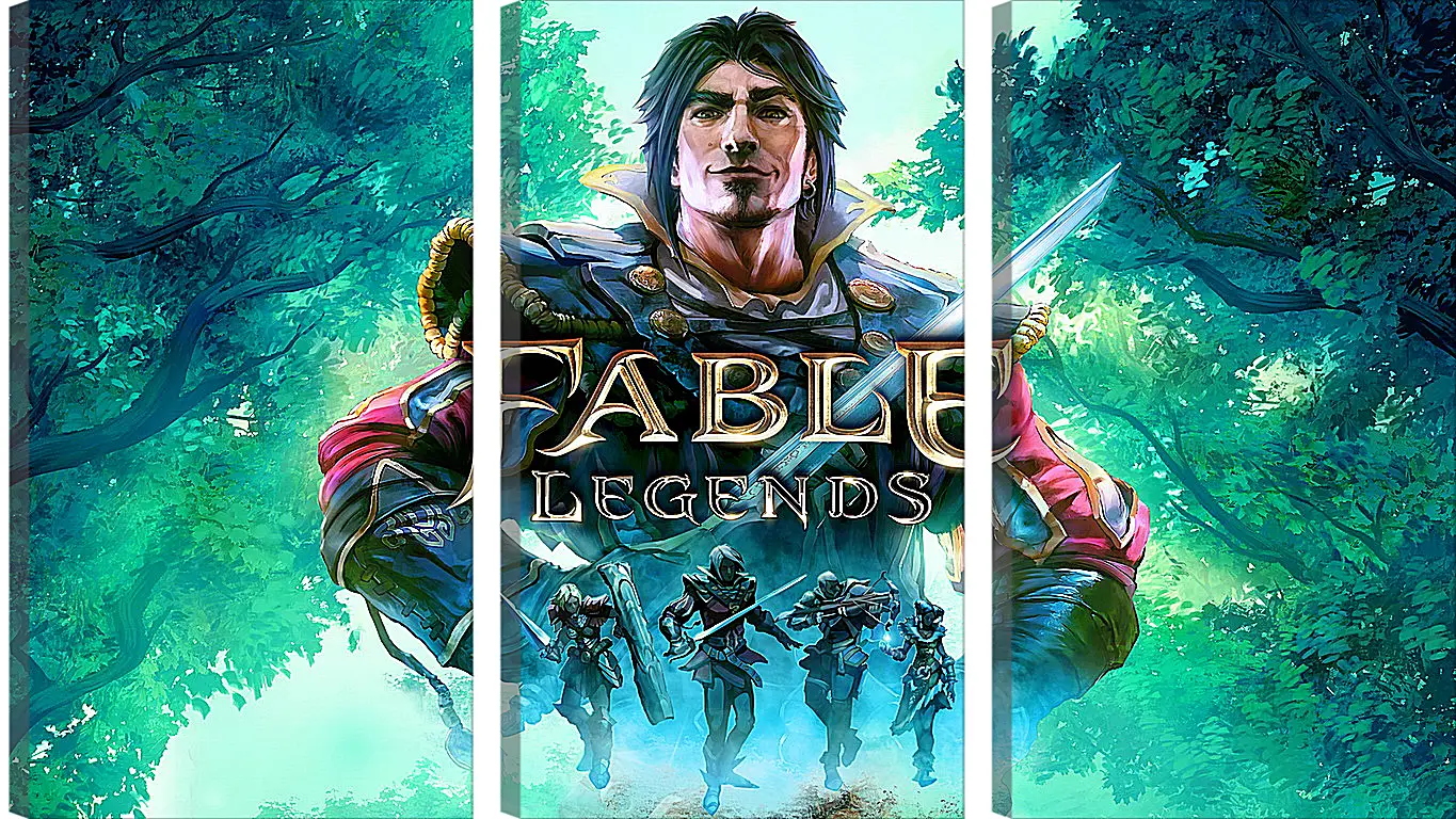 Модульная картина - Fable Legends
