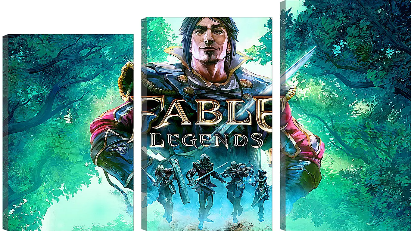 Модульная картина - Fable Legends
