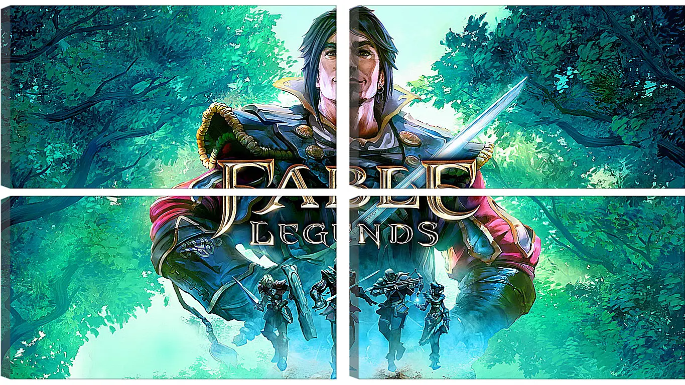 Модульная картина - Fable Legends
