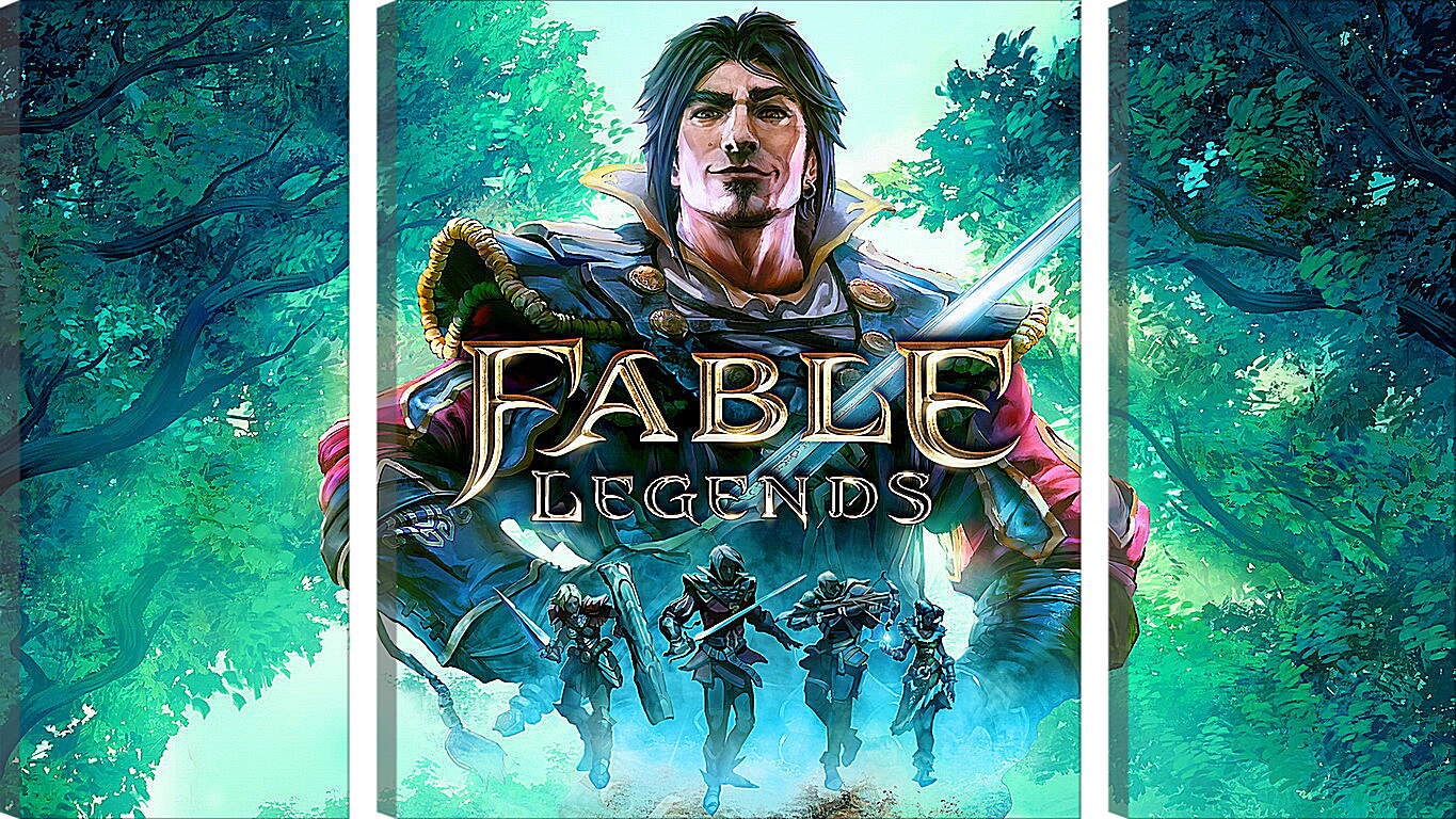 Модульная картина - Fable Legends
