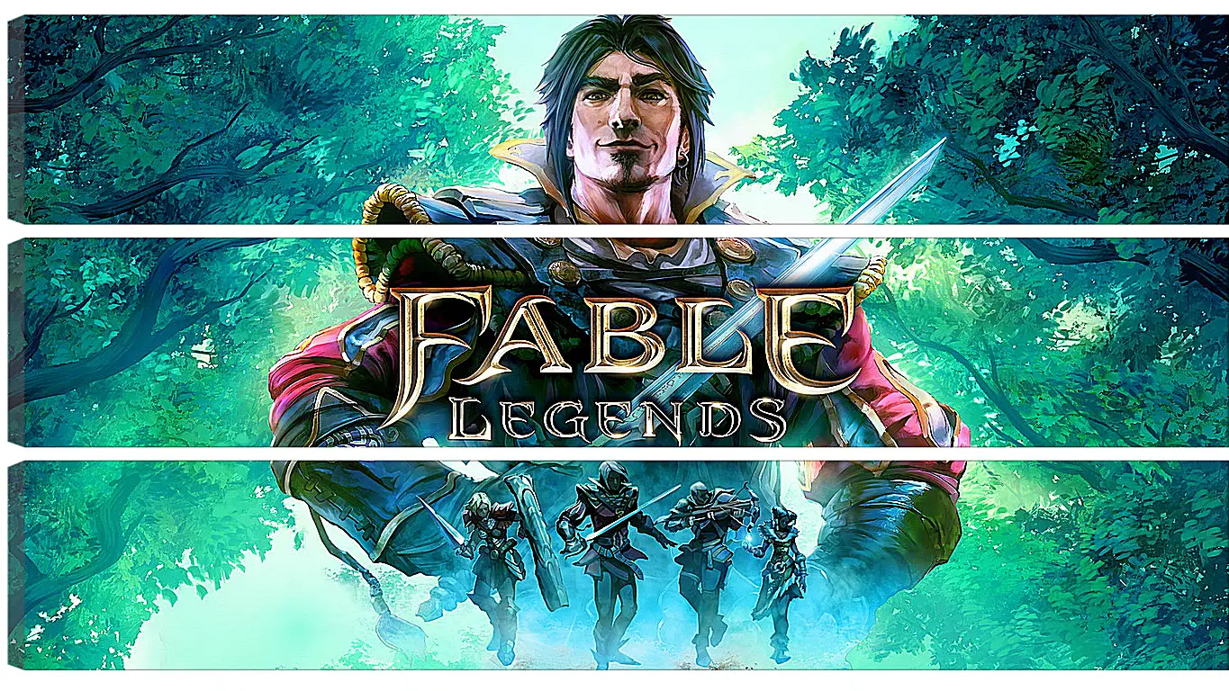 Модульная картина - Fable Legends
