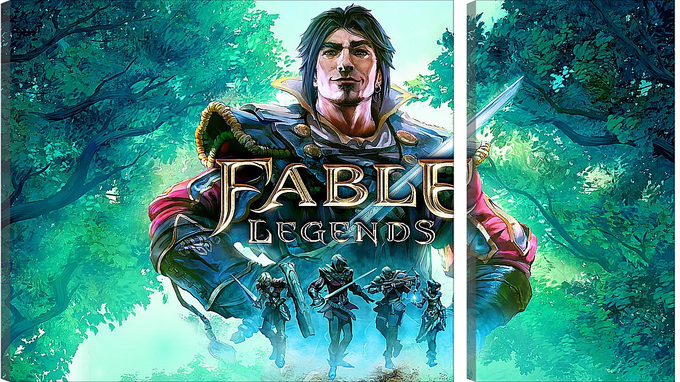 Модульная картина - Fable Legends
