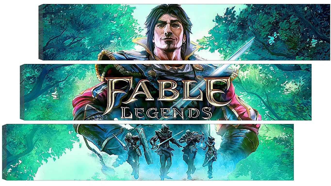 Модульная картина - Fable Legends
