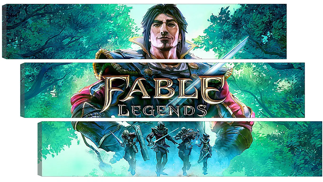 Модульная картина - Fable Legends
