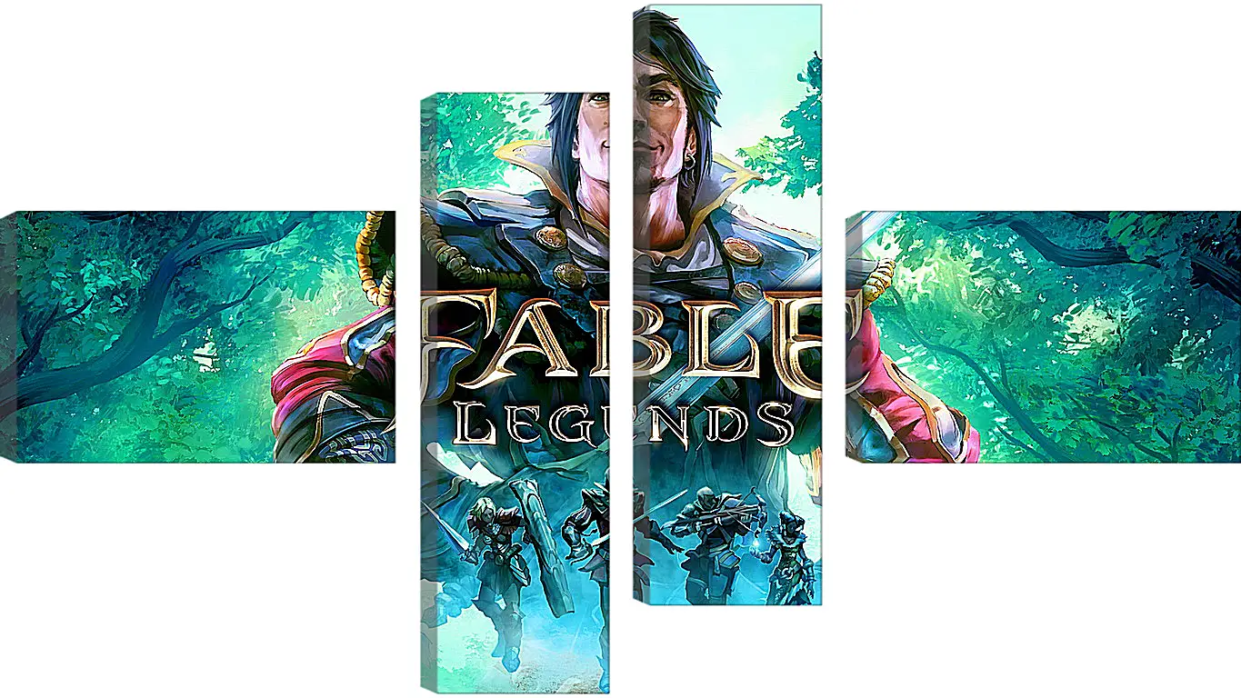 Модульная картина - Fable Legends
