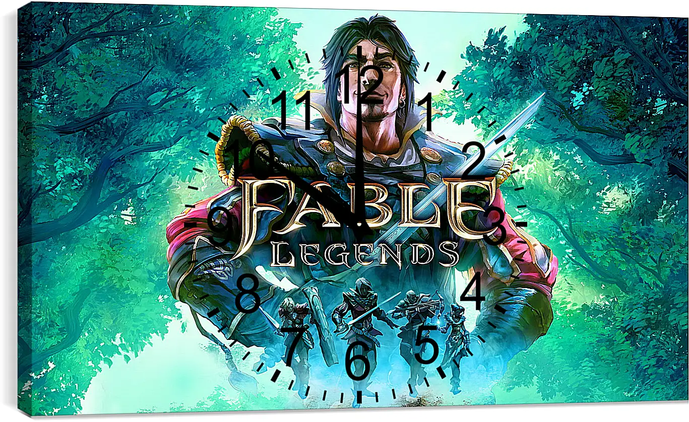 Часы картина - Fable Legends
