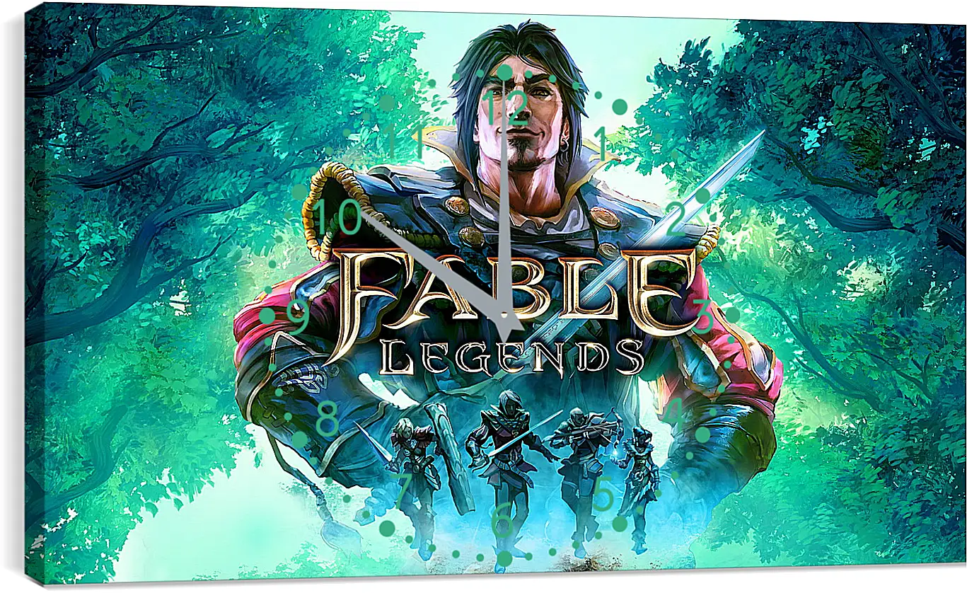 Часы картина - Fable Legends
