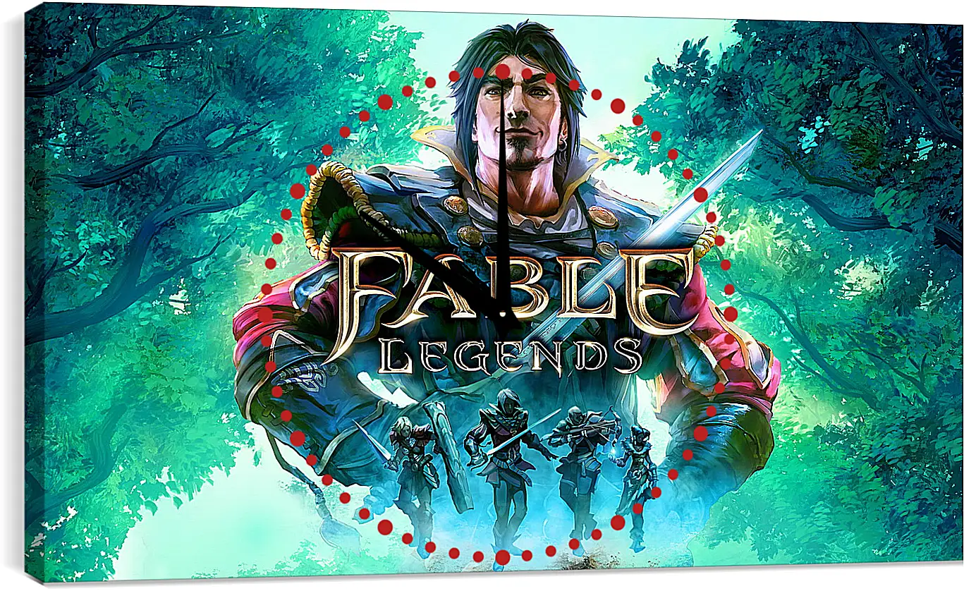 Часы картина - Fable Legends
