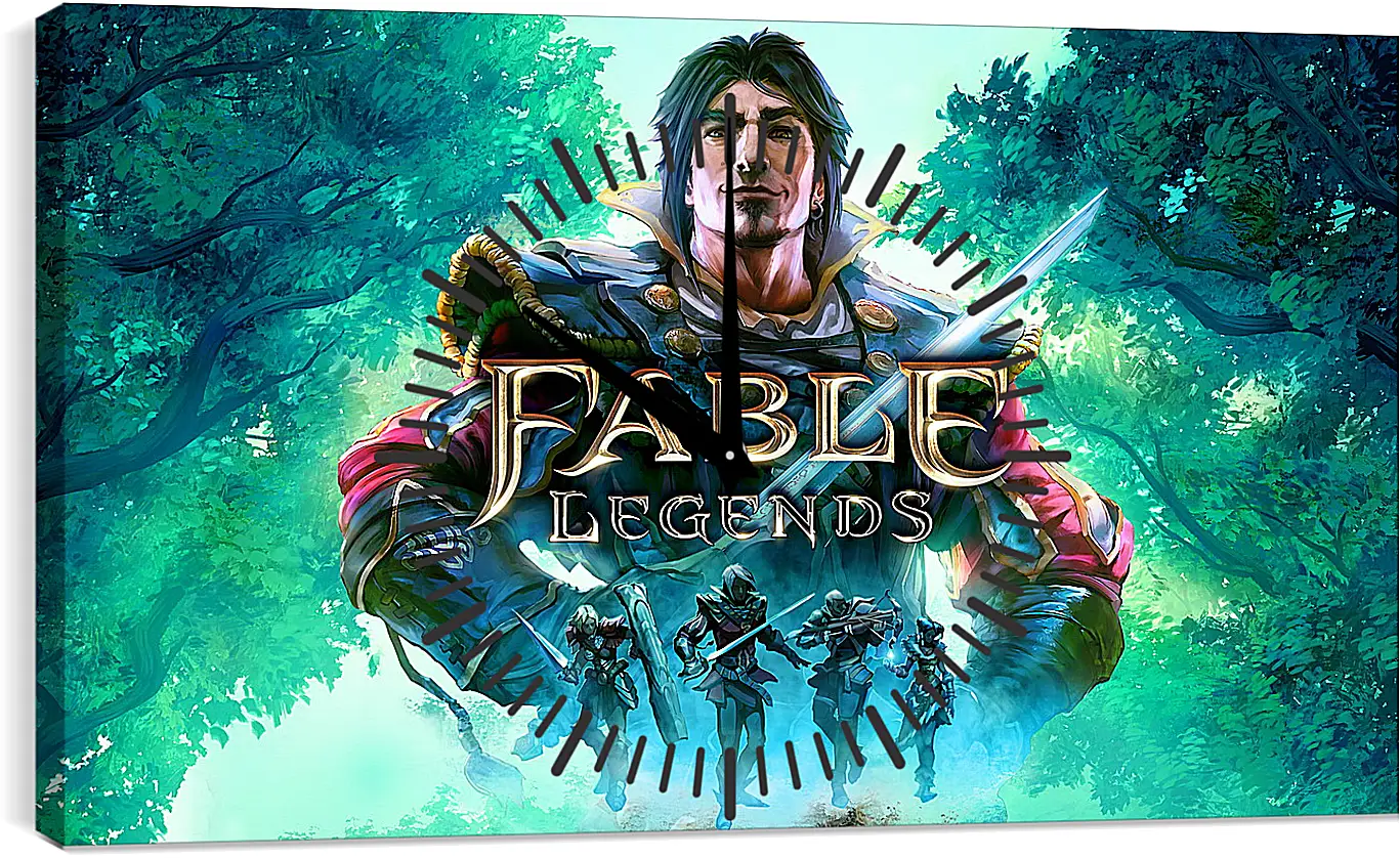 Часы картина - Fable Legends
