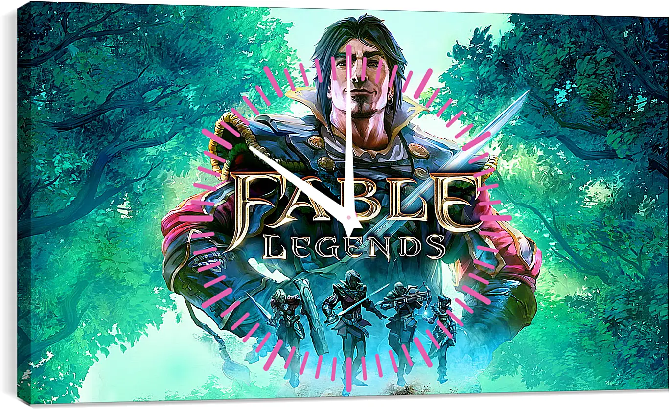 Часы картина - Fable Legends
