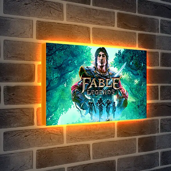 Лайтбокс световая панель - Fable Legends
