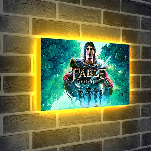 Лайтбокс световая панель - Fable Legends
