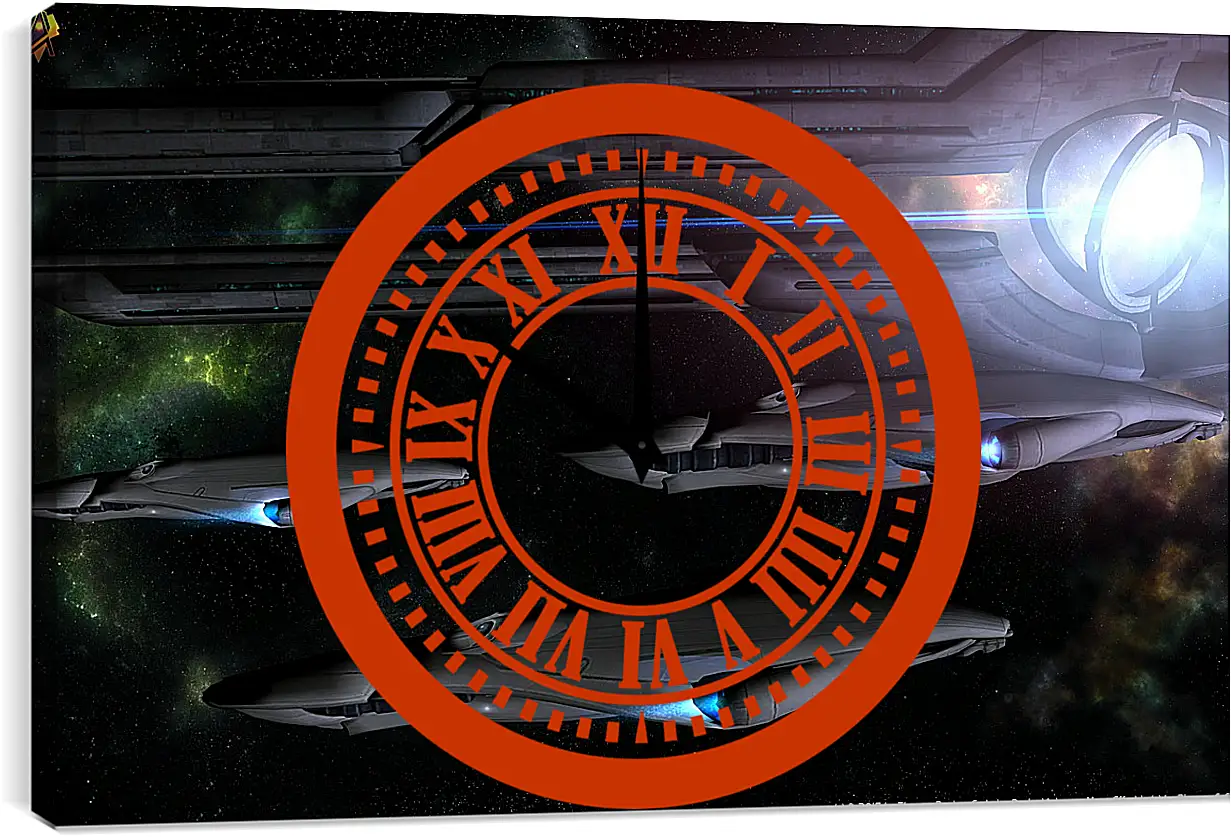 Часы картина - Mass Effect