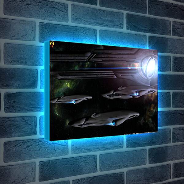 Лайтбокс световая панель - Mass Effect