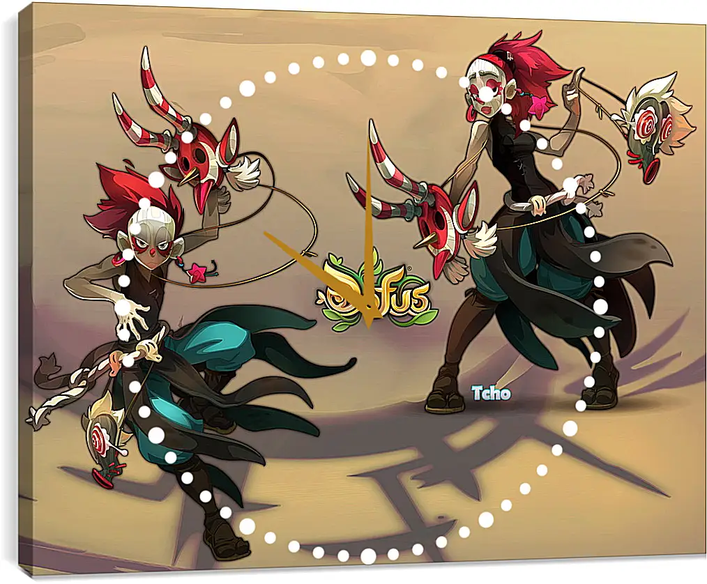 Часы картина - Dofus
