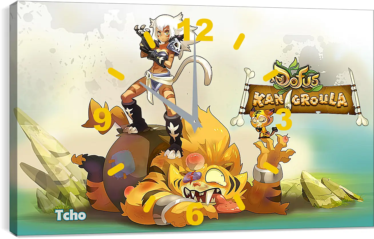 Часы картина - Dofus
