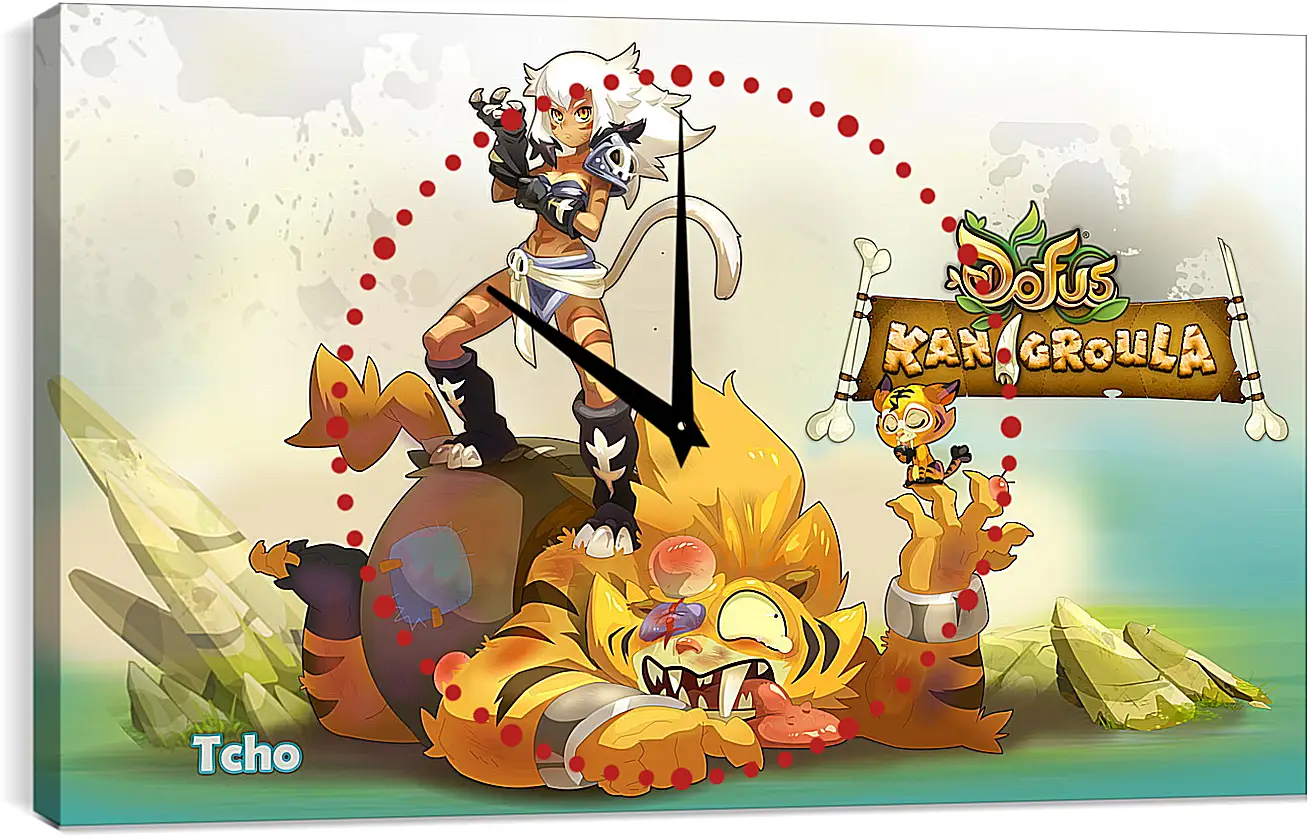 Часы картина - Dofus
