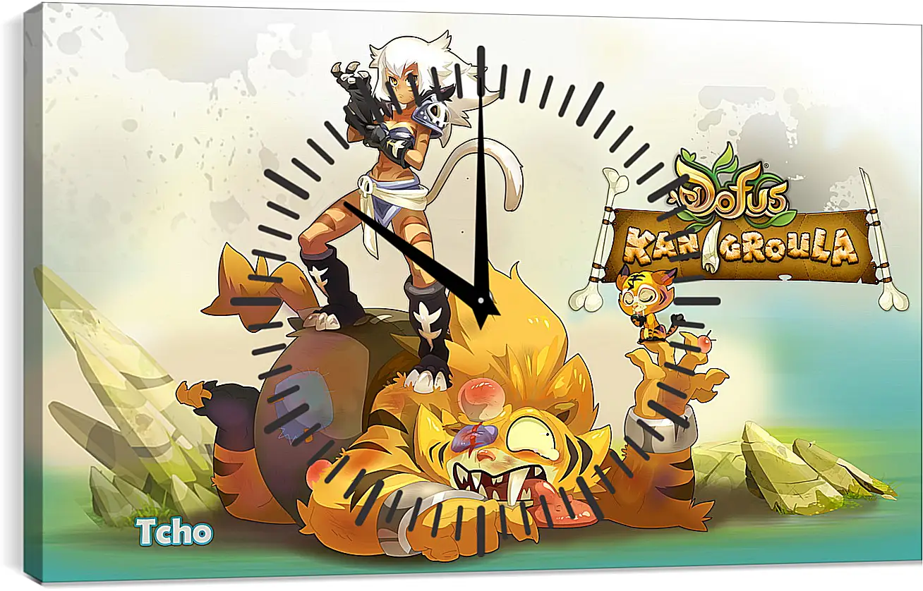 Часы картина - Dofus
