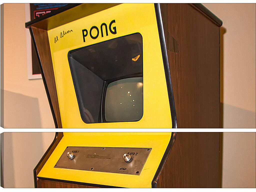 Модульная картина - Pong
