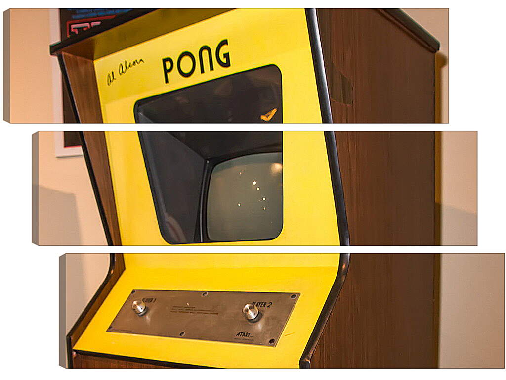 Модульная картина - Pong

