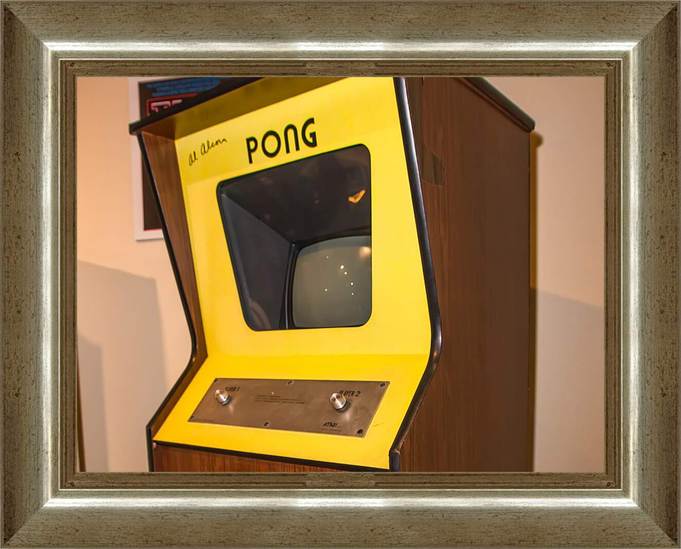 Картина в раме - Pong
