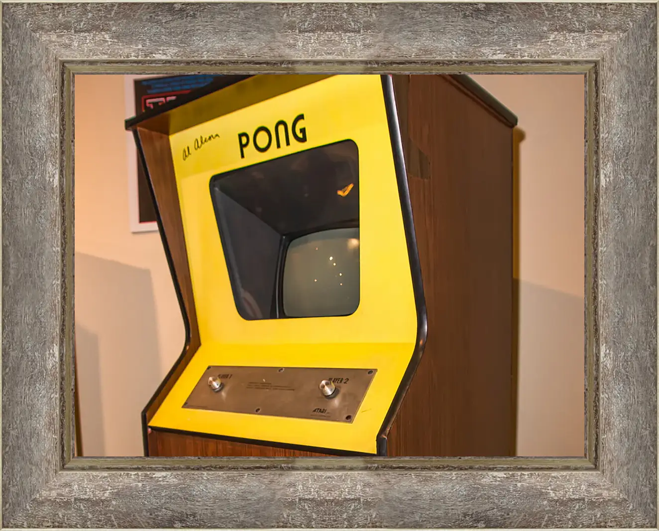 Картина в раме - Pong
