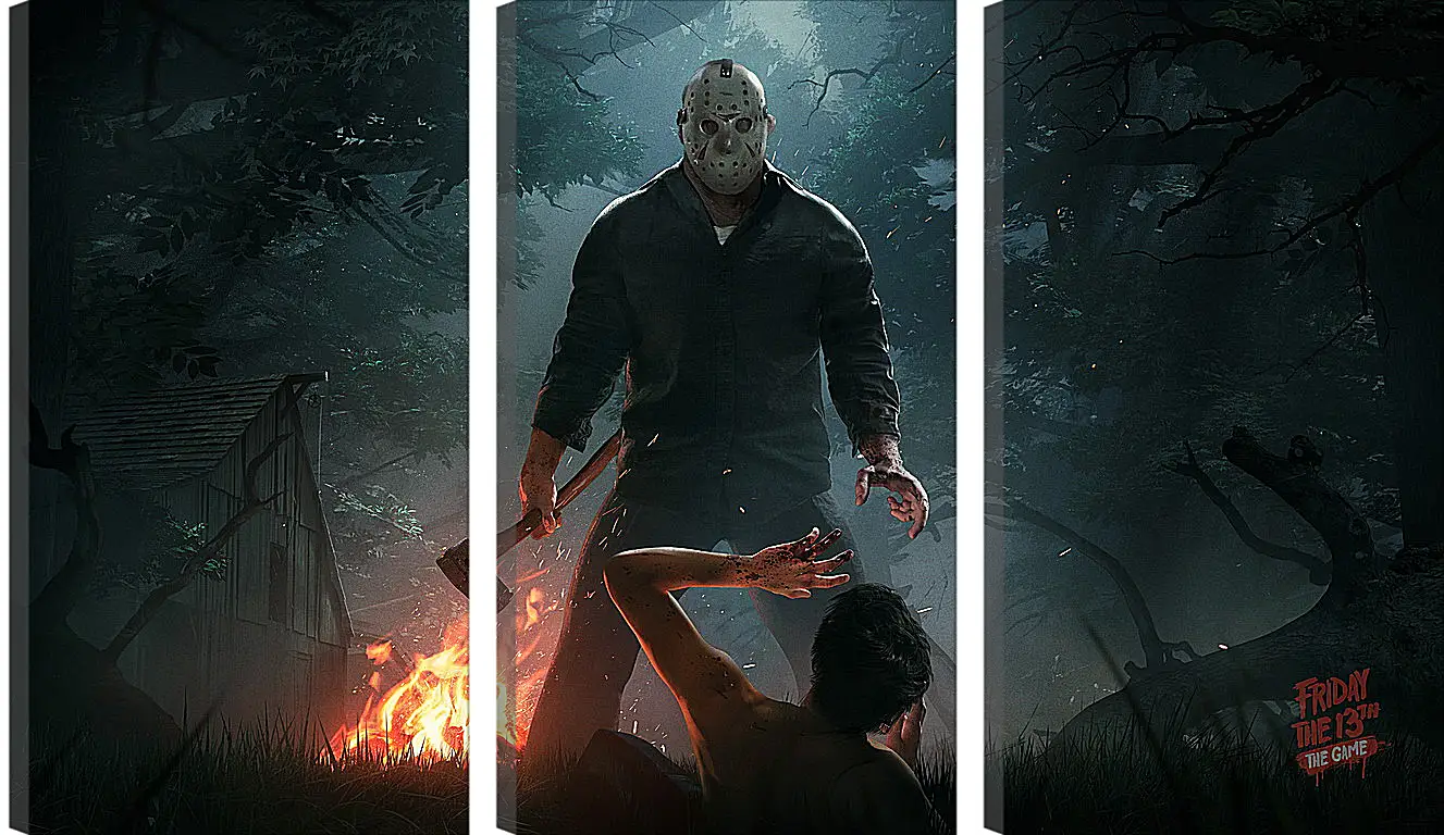 Модульная картина - Friday The 13th: The Game
