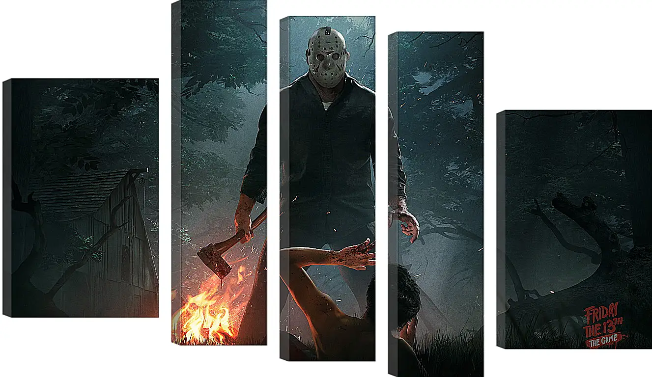 Модульная картина - Friday The 13th: The Game
