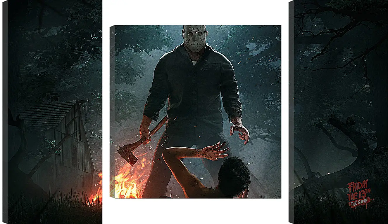 Модульная картина - Friday The 13th: The Game
