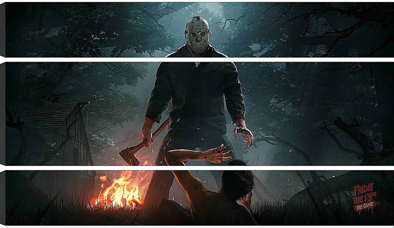 Модульная картина - Friday The 13th: The Game
