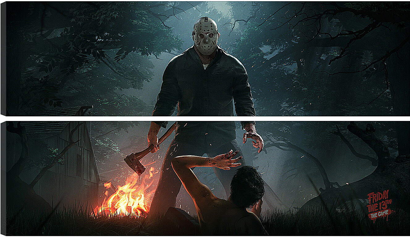 Модульная картина - Friday The 13th: The Game
